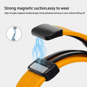 Bracelets de montre en silicone magnétique colorés personnalisés pour toutes les séries de montres 38/40/41/42/44/45/49 mm, imperméables et respirants - Product Image 4
