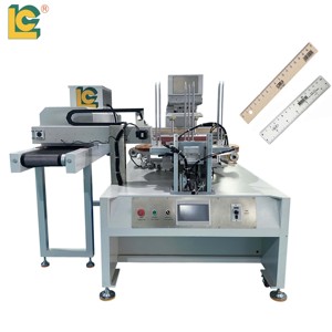 Imprimante rotative automatique monocouleur à 4 stations avec contrôle PLC et servomoteur pour l'impression <span class=keywords><strong>de</strong></span> règles – Nouveauté - Product Image 1