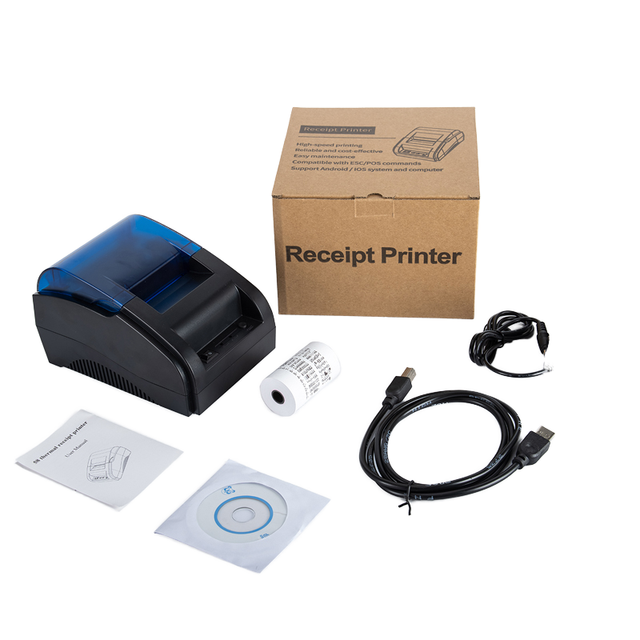 Newest Fashionable LIZEHONG 58mm for Thermal Receipt Printer 1-Year Warranty 384dpi Resolution Black Print Speed 90mm/sec