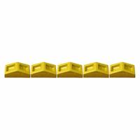 Pièces de rechange robustes pour compacteur 2V7053, 3,46 kg, pour engins de construction, dents de fonderie haute résistance
