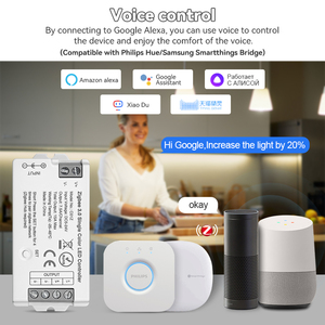 Zigbee màu duy nhất Led điều khiển <span class=keywords><strong>Dimmer</strong></span> cho DC12-24V màu duy nhất LED Strip điều khiển từ xa bằng ứng dụng - Product Image 3