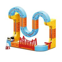 Bloques de Construcción Magnéticos Versátiles DIY, Set de Vías de Tren 3D, Juguete Creativo de Ensamblaje, Juguetes Educativos STEM para Niños, Regalo