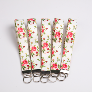 Изготовленный на заказ ремешок на запястье оптовая продажа короткий ремешок безопасный Классический Пользовательский брелок для ключей шнур - Product Image 1