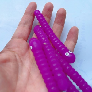 Jouet Sensoriel Extensible en Forme de Petites Nouilles, Insecte et Chenille, TPR, Unisexe, Nouveau Design - Product Image 5