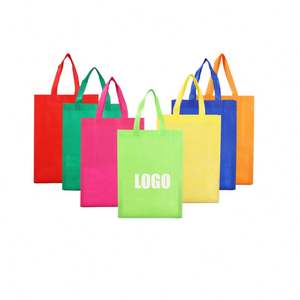 Custom Logo <b>Print</b> Eco-Friendly Reusable Long Non Woven Shopping Bag for Supermarket Grocery Clothes Promotion Gift Daily Use - Product Image 3
