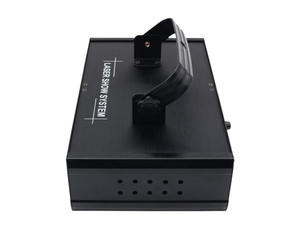 Pro hiệu ứng quét laser chiếu đôi đầu laser hiển thị 2 mắt/đầu/lỗ/đường hầm/ống kính RGB 3in1 đầy đủ màu sắc ánh sáng laser - Product Image 3