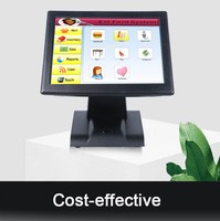 Système de point de vente tout-en-un Aonpos Terminal de point de vente à écran tactile capacitif de 15 pouces pour restaurant
