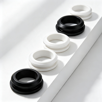 Passe-câble en caoutchouc personnalisé, court, de type I, à trou traversant, durable et flexible, pour le passage de câbles dans les boîtiers électroniques