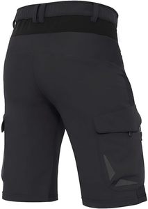 <span class=keywords><strong>Pantaloncini</strong></span> Cargo da <span class=keywords><strong>Uomo</strong></span> Personalizzati OEM ODM, Casual, per Attività all'Aperto, Asciugatura Rapida, Leggeri, Elasticizzati, <span class=keywords><strong>con</strong></span> 6 Tasche, per Escursionismo, Tattici, Campeggio, Viaggi - Product Image 2