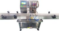 Machine de remplissage et de bouchage automatique KMR pour lotion, crème cosmétique, shampoing, liquide, boisson, miel, huile, en plastique