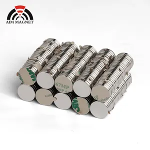 Magnet neodymium kustom N35 N42 N48 N52 magnet cakram neodymium magnet perekat diri