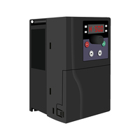 VFD 0.75KW 1.5KW 2.2KW 4KW 5.5KW 7.5KW 11KW 15KW onduleurs à fréquence variable 220V monophasé à 380V entraînement moteur triphasé