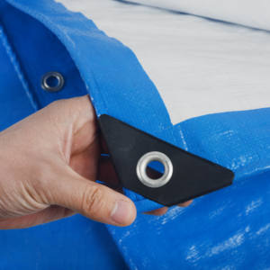 Bâche transparente imperméable robuste avec œillets, grande bâche <span class=keywords><strong>de</strong></span> protection contre la pluie en PE pour serre, camping, jardinage - Product Image 2