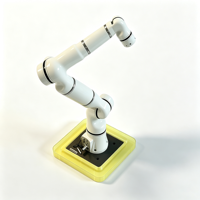 Nouveau robot collaboratif Hirobot A2CA-605L 6DOF, charge nominale de 5 kg, charge utile maximale de 7 kg, bras en alliage d'aluminium, servomoteur, usage industriel