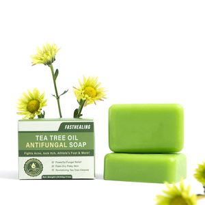 Private Label Wholesale Natural Moisturizing Handmade Antifungal <strong>Antibacterial</strong> Chamomile Tea Tree <strong>Soap</strong> <strong>for</strong> Athlete's Foot - Product Image 2