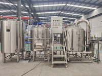Personnalisation Nouveau Produit 200L 500L 1000L 1500L 2000L 3000L 4000L 5000L Cuve sous pression automatique Équipement de brassage de bière Brasserie