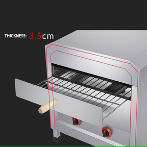 Jab fabbrica commerciale campeggio all'aperto portatile bruciatore a Gas piccolo pizzaiolo forno torta macchina per la cottura del pane macchina per la Pizza - Product Image 5
