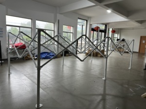 Tente hexagonale 3x6m avec structure en aluminium 50 mm - Product Image 1