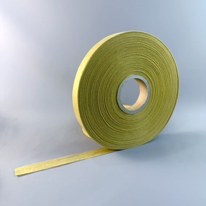 Tissu non tissé jaune imprégné, matière de qualité alimentaire pour embout buccal jetable HM471 - Product Image 3
