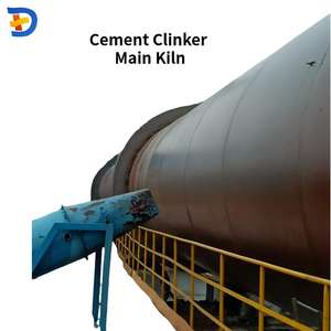 Gebruikte calcinatie-draaikiln voor cementfabriek, uitgerust met tandwielmotor, energiebesparend, 380V/400V/220V, van Hubei fabriek. - Product Image 1