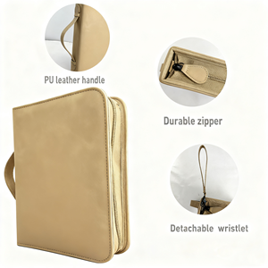 Funda de Biblia de Cuero PU de Alta Calidad para Mujer, con Correa de Muñeca Desmontable y Asa de Transporte, Bolsa para Biblia de Iglesia - Product Image 3