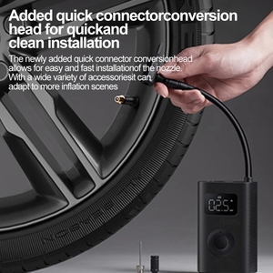 Compresseur d'air électrique portable Mijia 2 pompe à air de balle de vélo de voiture <span class=keywords><strong>Mi</strong></span> trésor gonflable 2 pour <span class=keywords><strong>Xiaomi</strong></span> Youpin - Product Image 5