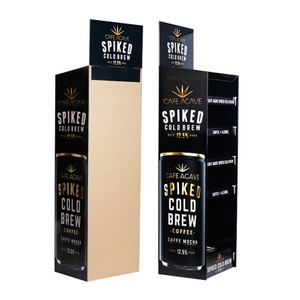 ชั้นวางแสดงสินค้าอาหารแบบกระดาษแข็ง Paksen ลดราคาพิเศษ ปรับขนาดได้ ประกอบง่าย ผิวมัน/ด้าน สำหรับร้านค้าปลีก - Product Image 6