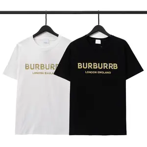 High quality B letter print short sleeve clothes original t shirts mens branded t-shirts designer luxury shirt for women