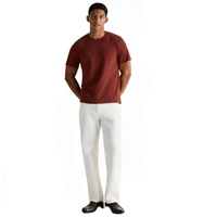 Fournisseur en gros de t-shirts pour hommes – Impression numérique personnalisée du logo sur le devant, respirant, manches courtes, 100 % coton et fibre de bambou – Excellent