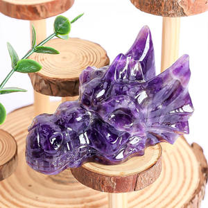 Handmade Natural Crystal Mermaid Carving - Polished Gemstone Figurine for Home Decor & Gift Wholesale - Product Image 2