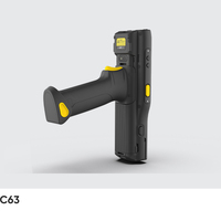 Computadora Móvil Resistente Chainway C63, PDA con Escáner de Código de Barras 1D/2D, Ofrece Teclado Flexible de 27/37/47 Teclas