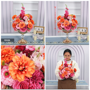ราคาขายส่งจากโรงงาน ลูกบอลดอกไม้สไตล์วินเทจธรรมชาติ สมจริง เหมาะสำหรับการขอแต่งงาน งานแต่งงาน วันวาเลนไทน์ วันเกิด และงานหมั้น - Product Image 3