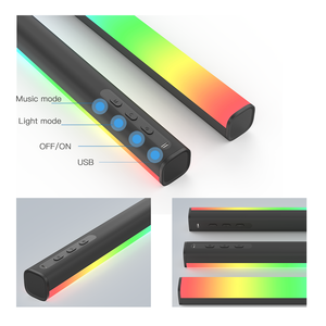 <span class=keywords><strong>Kit</strong></span> de sincronización de música de barras de luz LED inteligentes con Wi-Fi Tuya para control de aplicación <span class=keywords><strong>Bluetooth</strong></span> diseño moderno retroiluminación de ambiente inteligente de voz - Product Image 6
