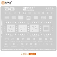 Amaoe UBGA seri ahli tanam timah/QSD/QSU/jala baja BGA Universal met komprehensif