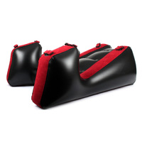 Lit, Fauteuil et Coussin Gonflable Multi-Fonctions Portable et Pliable, Repose-Jambes pour un Soutien Confortable
