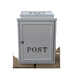 cast aluminium post box