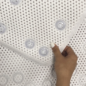 Alfombra <span class=keywords><strong>de</strong></span> <span class=keywords><strong>Baño</strong></span> Antideslizante <span class=keywords><strong>de</strong></span> PVC Suave para <span class=keywords><strong>Baño</strong></span>, Ecológica, Blanca, Antideslizante, Venta al por Mayor <span class=keywords><strong>de</strong></span> Fábrica - Product Image 2