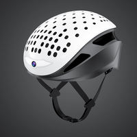 Casque de vélo intelligent 4K avec détection de collision IA, interphone de groupe, enregistrement GPS, casque de sécurité pour le cyclisme
