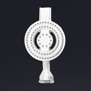 Réchaud en fonte Hongkun pour pot en terre cuite, à gaz naturel, avec aspiration d'air vers le bas, pour usage extérieur, facile à nettoyer - Product Image 1