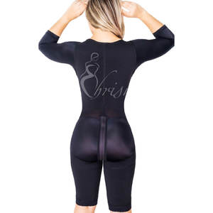 Fajase BBL <span class=keywords><strong>con</strong></span> mangas Body de alta compresión Fajas Cinturón de control de barriga doble para entrenador de cintura Fajas <span class=keywords><strong>Faja</strong></span> colombiana - Product Image 4