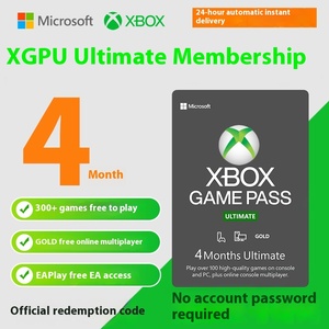 Xgpu 4 tháng trả trước cho trò chơi Xbox vượt qua thẻ thành viên cuối cùng EA chơi Vàng máy chủ PC-XGP trao đổi mã kích hoạt sản phẩm Chứng Khoán - Product Image 4