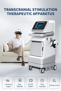 수직 두개 자극 치료기구 머리 마사지 물리 치료 기계 통증 완화 뇌 건강 장치 - Product Image 2