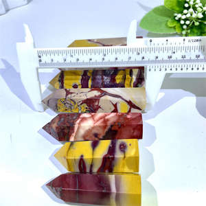 Vente en gros de cristaux de jaspe Mookaite naturels, pierres précieuses énergétiques Reiki pour la méditation et la décoration de la maison - Product Image 5