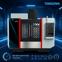 Machine de fraisage CNC à 3 axes Tsingziwa VL1165 BT40 avec changement d'outil automatique haute précision