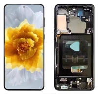 Pantalla AMOLED para Teléfono Móvil S21 Plus de 6.7 Pulgadas con Marco y Sensor de Huella Dactilar
