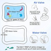 Tikar Air Bayi Bantal Tiup Bayi Balita Tikar Bermain Air untuk Anak-anak Pendidikan Awal Mengembangkan Mainan Bayi Mainan Musim Panas