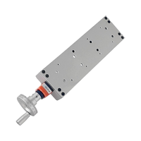 Vis à billes en T Tr1804 Table élévatrice à blocage automatique Mini guide linéaire de précision à commande manuelle Rail de guidage linéaire axe XY Table coulissante H