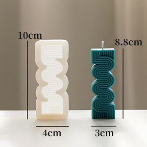 New Luxury 3D Resin Wax Large Pillar Silicone <b>Silicon</b> Body Candle Jar Mould Mold Custom Birthday Cake <b>Tools</b> Making 3D Candles - Product Image 6