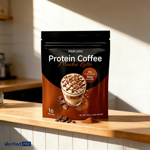 <span class=keywords><strong>Caffè</strong></span> Proteico Istantaneo a Marchio Privato, Gusto Morbido, Integratore per Nutrizione Sportiva - Product Image 4