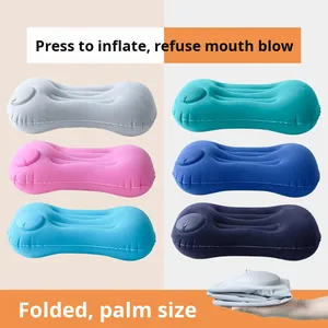 Portable Travel Pillow for Airplanes High-Speed Trains <b>Car</b> Rides Outdoor Camping Nap Time Foldable Lumbar Support Pillow - Product Image 5